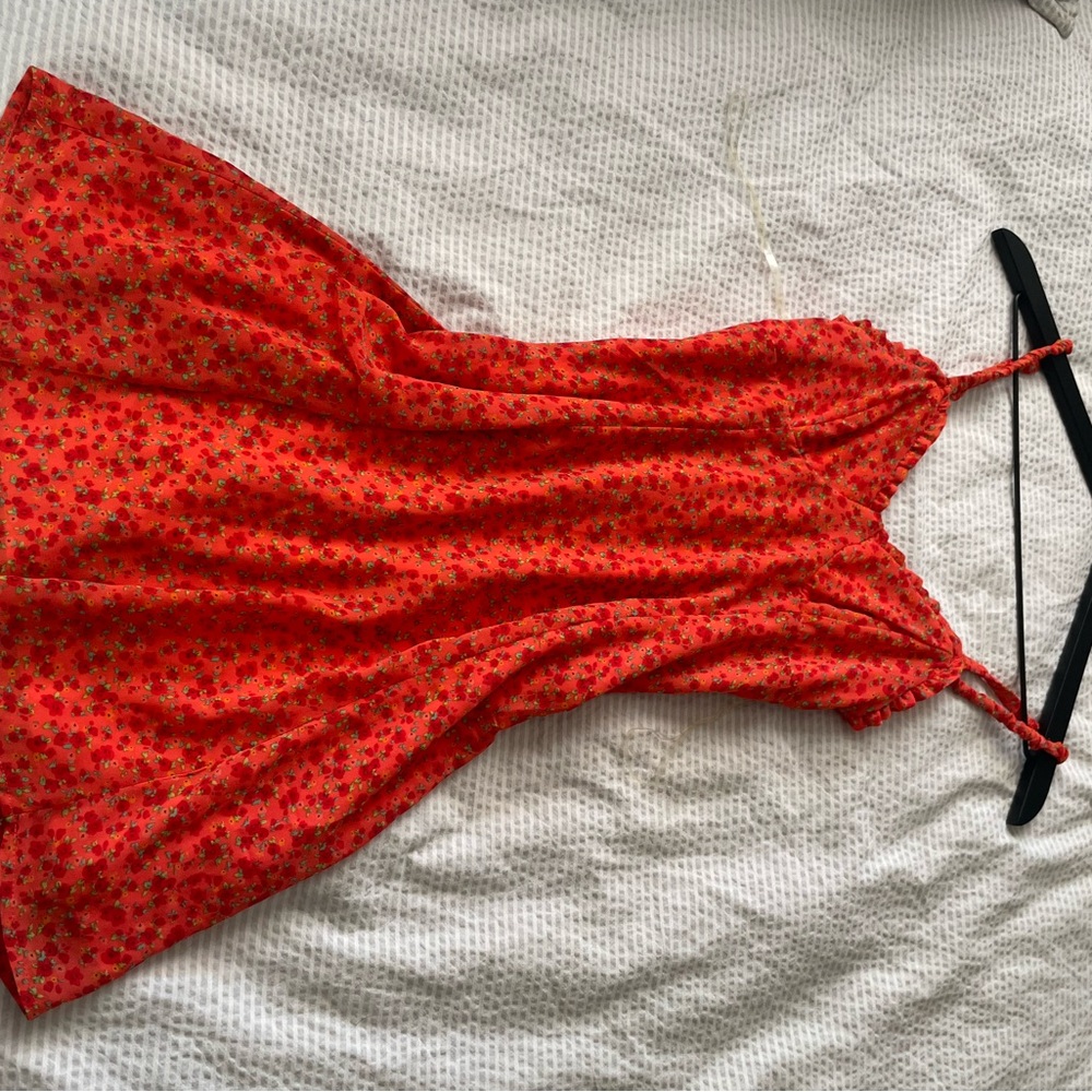 Wild Fable Red Floral Dress